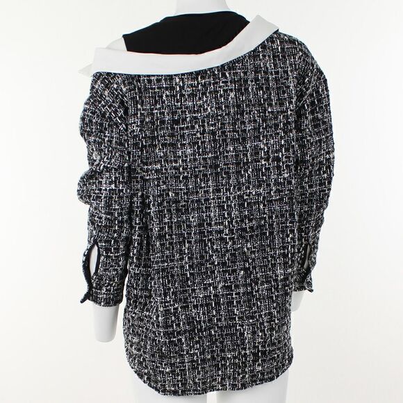 Maje Laco Tweed Shirt  - Picture 4 of 5